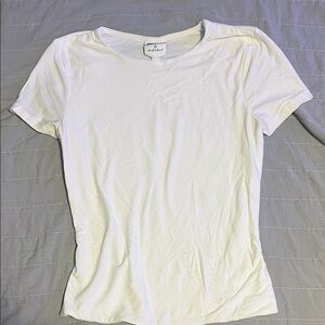 Classic White Crewneck Women's Tee